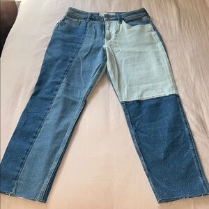 Two-Tone Denim Jeans sz 5R